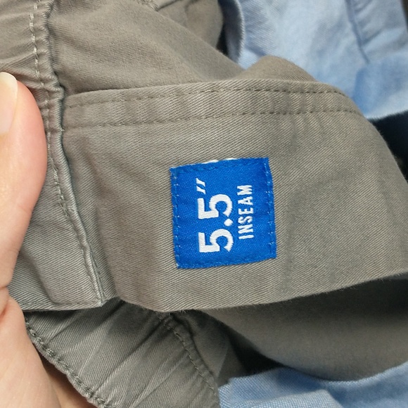 Chubbies Shorts Mens XXL Gray Khaki Original 5.5" Inseam Stretch Elastic Waist - Picture 7 of 9